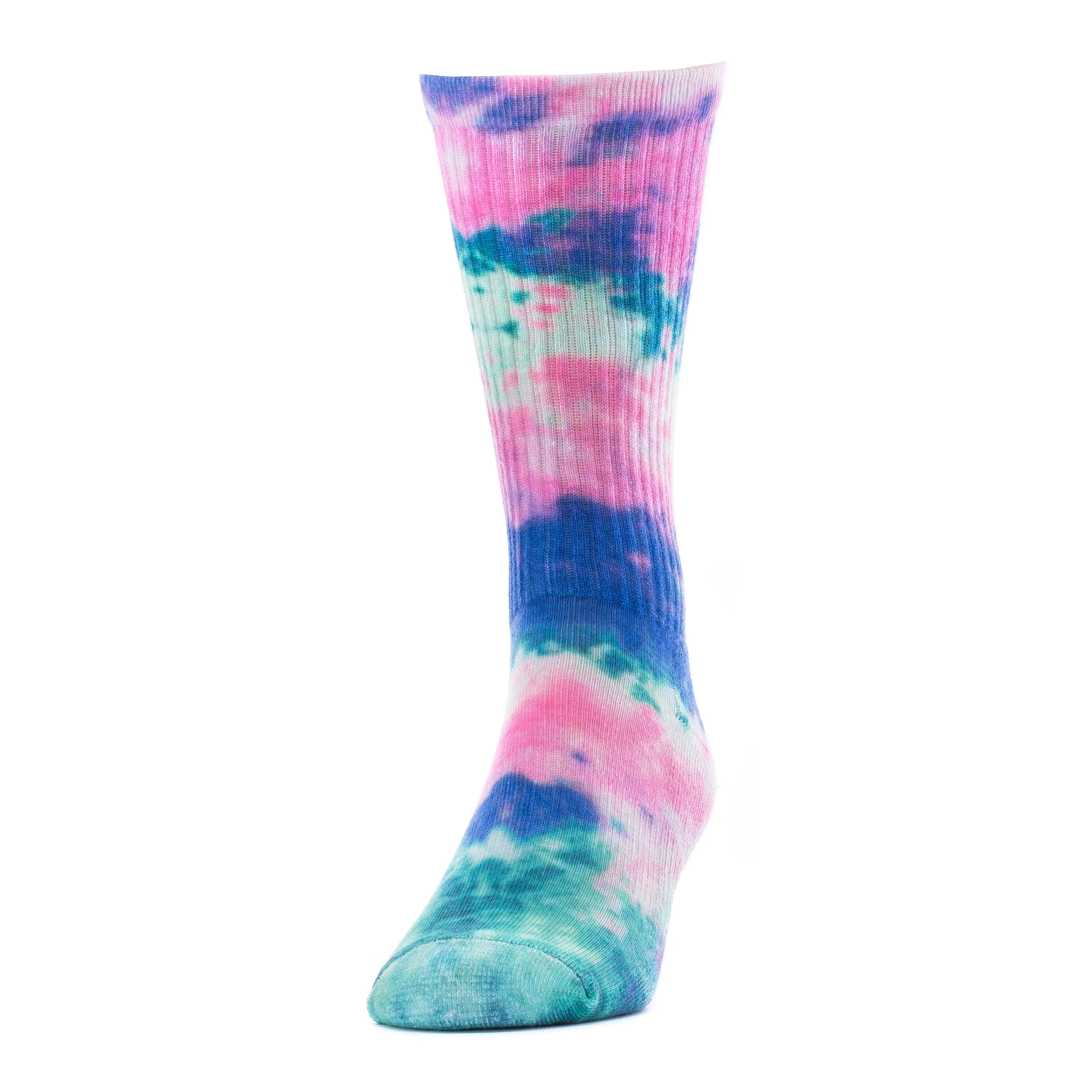 Medium Half Cushion Acid Print Crew