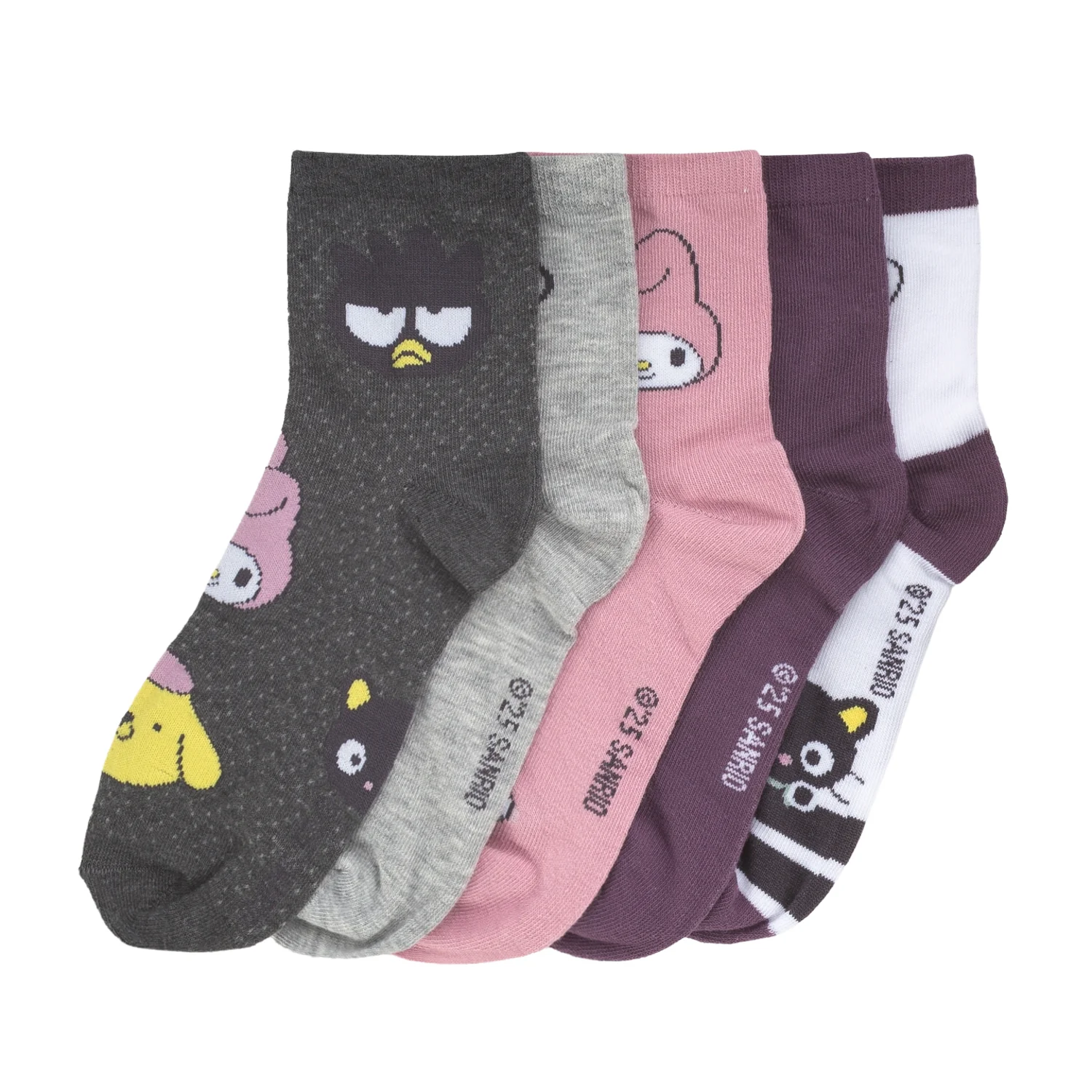 5 Pack Hello Kitty & Friends Quarter - Adult