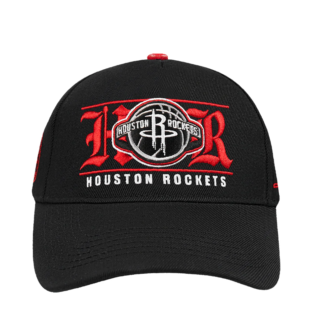 Rockets Loyalty Triple Front Pinch Front Snapback
